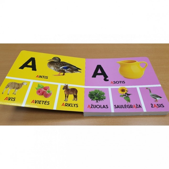 Iliustruota abėcėlė (34 psl.)
