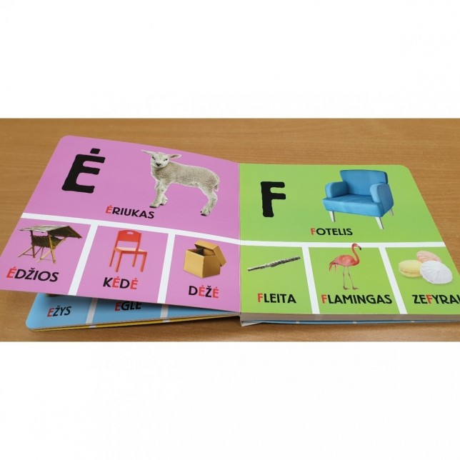 Iliustruota abėcėlė (34 psl.)