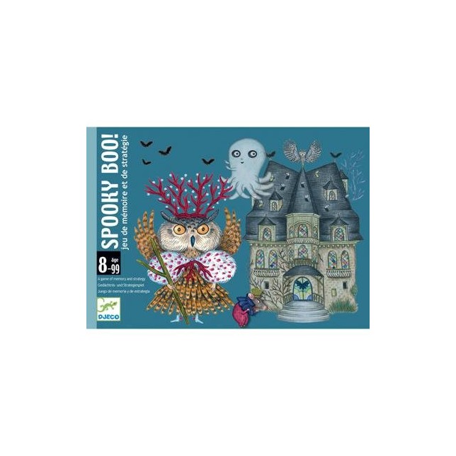 Kortų žaidimas "Spooky Boo!"