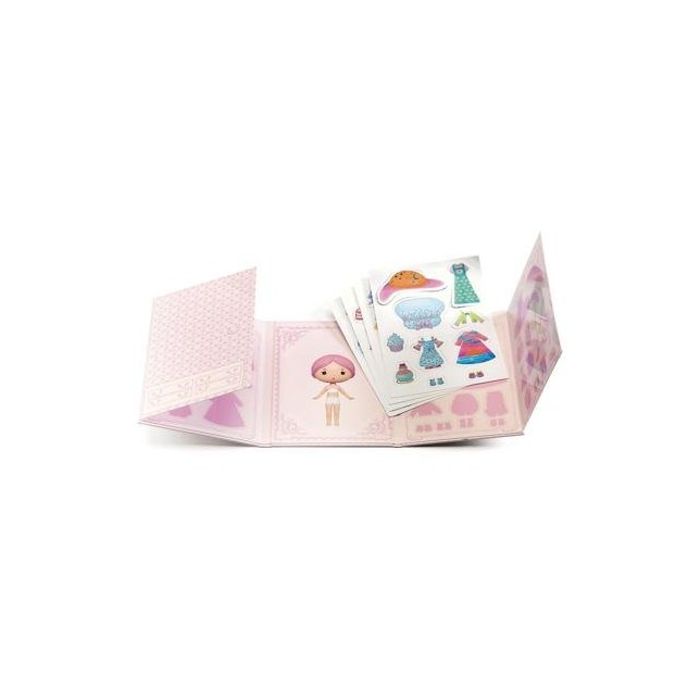 Tinyly daugkartiniai lipdukai "Mis Lilypink"