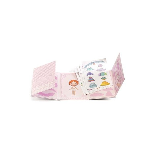 Tinyly daugkartiniai lipdukai "Mis Lilyruby"