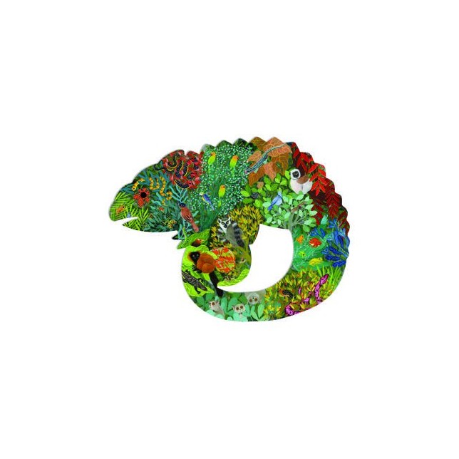Dėlionė - meno kūrinys "Chameleonas" (150 dalių)