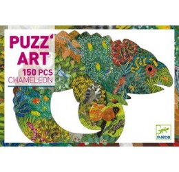 Dėlionė - meno kūrinys "Chameleonas" (150 dalių)