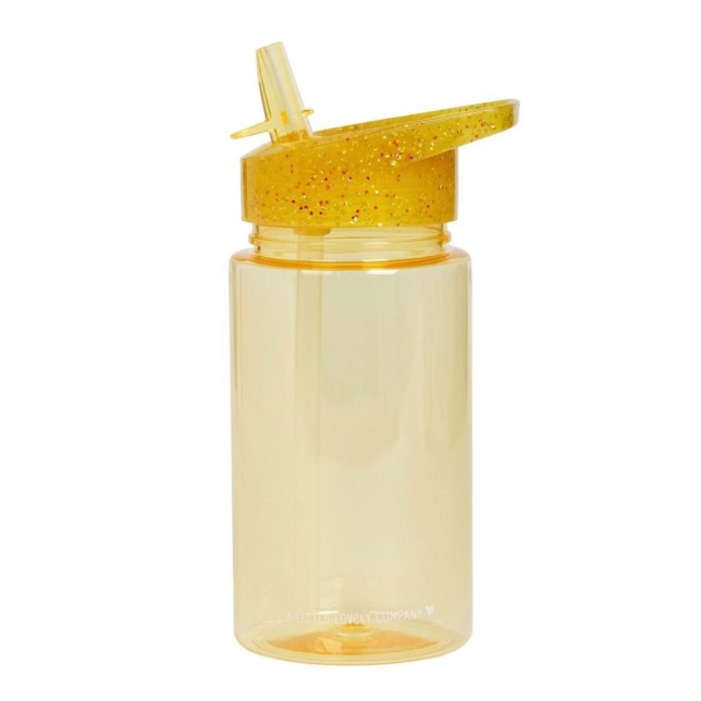 Geltona gertuvė su blizgančiu dangteliu, 450ml.