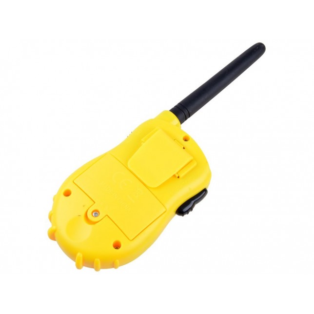 Geltonos trumpųjų bangų racijos „Walkie talkie“ (20 m)
