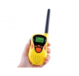 Geltonos trumpųjų bangų racijos „Walkie talkie“ (20 m)