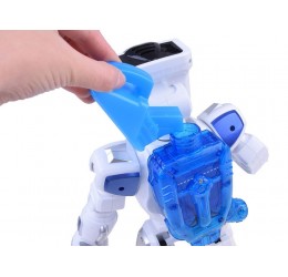 Interaktyvus su vandeniu veikiantis robotas