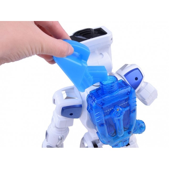 Interaktyvus su vandeniu veikiantis robotas