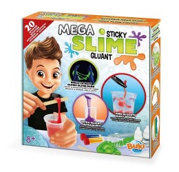 20 eksperimentų rinkinys „Mega glitėsių fabrikas“
