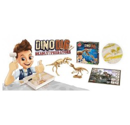 Jaunojo archeologo rinkinys ,,T-Rex & Raptor''