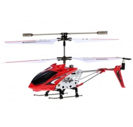 Raudonas RC sraigtasparnis „Syma S107G“