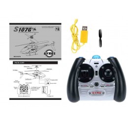 Geltonas RC sraigtasparnis „Syma S107G“