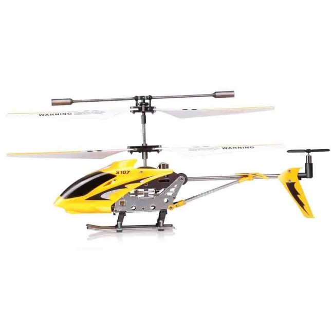 Geltonas RC sraigtasparnis „Syma S107G“