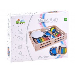 Muzikinių instrumentų rinkinys 4in1 „Muzikuokime“
