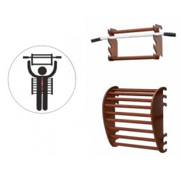 Medinė gimnastikos sienelė STANDART D-7