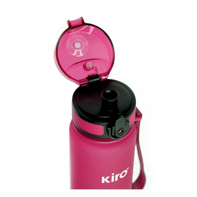 Rožinė gertuvė „Kiro“, 500ml.