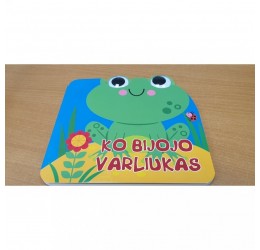 Knygutė „Ko bijojo varliukas“