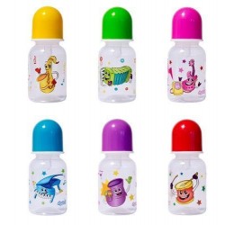 Plastikinis buteliukas su aplikacija 125 ml.