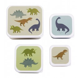 Užkandžių dėžučių rinkinys "Šaunieji Dinozaurai"
