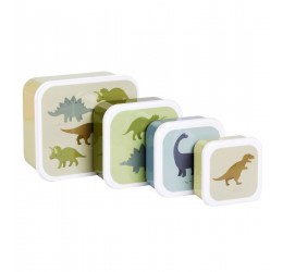 Užkandžių dėžučių rinkinys "Šaunieji Dinozaurai"