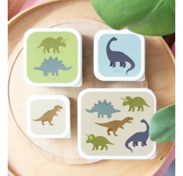 Užkandžių dėžučių rinkinys "Šaunieji Dinozaurai"