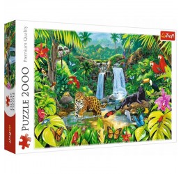 Trefl dėlionė - tropical jungle / 2000 vnt.
