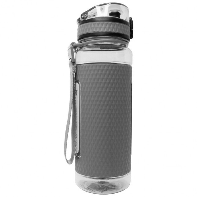 Gertuvė su gumuotu korpusu "Kiro Grey", 700ml.