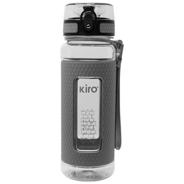 Gertuvė su gumuotu korpusu "Kiro Grey", 700ml.