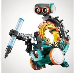 Mechaninis kodavimo konstruktorius "Robotas 5in1"