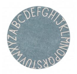 Melsvas Vaikiškas kilimas "ABC"