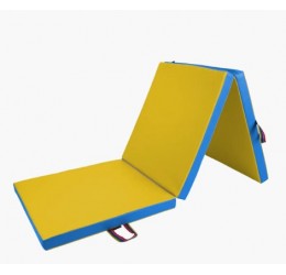 Trijų dalių gimnastikos čiužinys 195 x 85 x 5 cm