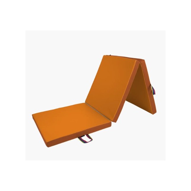 Trijų dalių gimnastikos čiužinys 195 x 85 x 5 cm