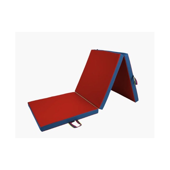 Trijų dalių gimnastikos čiužinys 195 x 85 x 5 cm