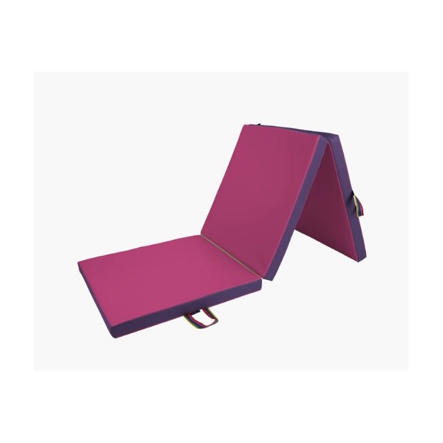Trijų dalių gimnastikos čiužinys 195 x 85 x 5 cm