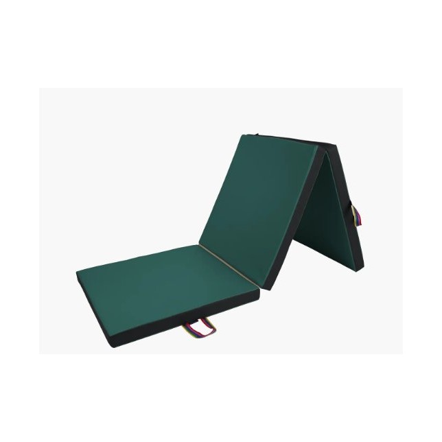 Trijų dalių gimnastikos čiužinys 195 x 85 x 5 cm