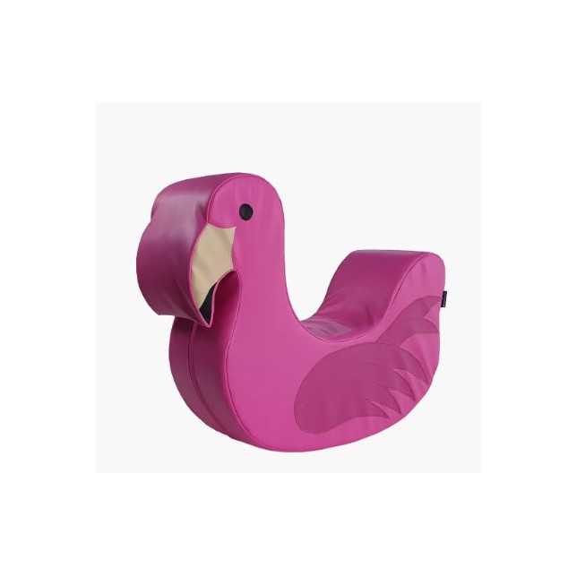Minkšta kaladėlė - sūpuoklės "Flamingas"