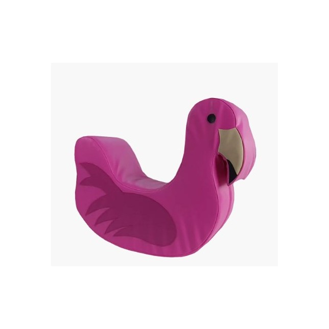 Minkšta kaladėlė - sūpuoklės "Flamingas"