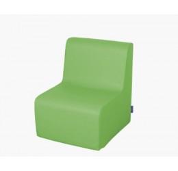 Minkštas vaikiškas fotelis su PVC danga