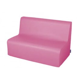 Minkšta sofa su PVC danga