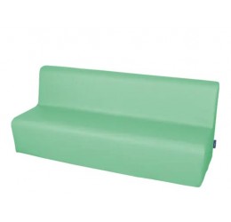 Minkšta trivietė sofa su PVC danga