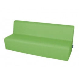 Didelė trivietė sofa su PVC danga