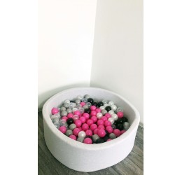 Kamuoliukų baseinas 90 cm, 300 vnt kamuoliukų