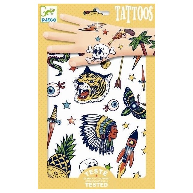 Djeco Laikinos tatuiruotės "Bang Bang"