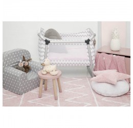 Vaikiškas skalbiamas kilimas "Hippy Pink"