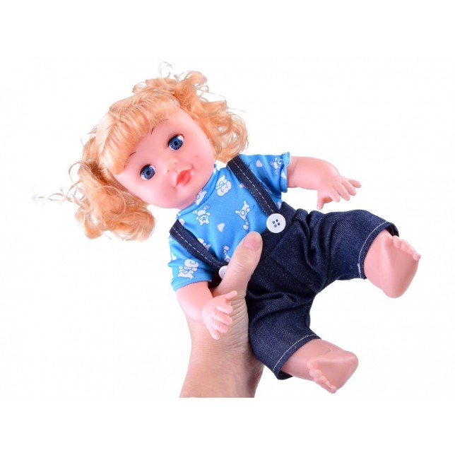 Lėlytė su pliušiniu šuneliu "Baby"