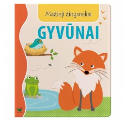 Knygutė "Mažieji žingsneliai. Gyvūnai"