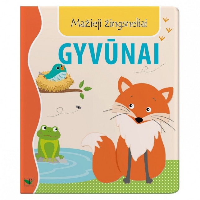 Knygutė "Mažieji žingsneliai. Gyvūnai"