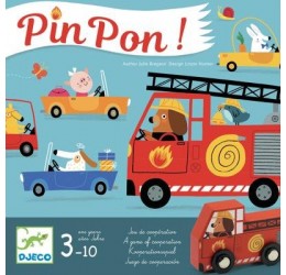 Komandinis žaidimas "Pin Pon!"