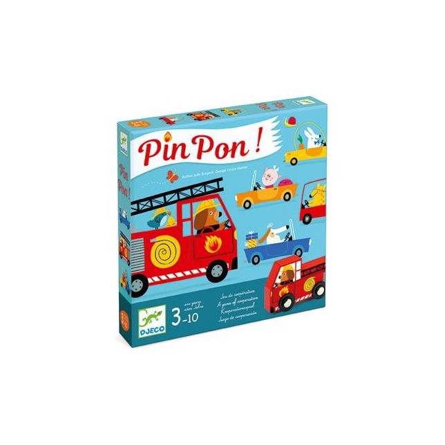 Komandinis žaidimas "Pin Pon!"