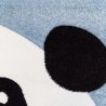 Melsvas kilimas "Didelė panda"